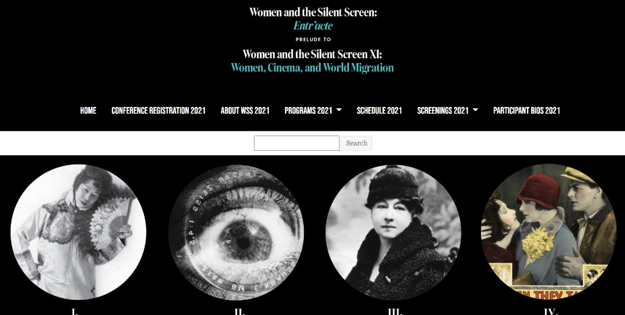 Screenshot of the WSSXI website